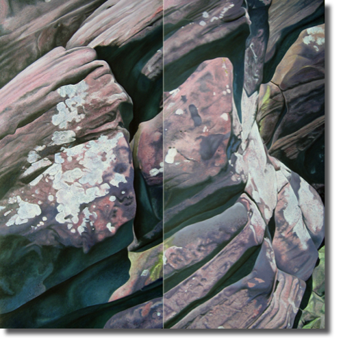 Ramshaw Rocks (2006)
120 x 120 cm
oil on canvas
(Sold)